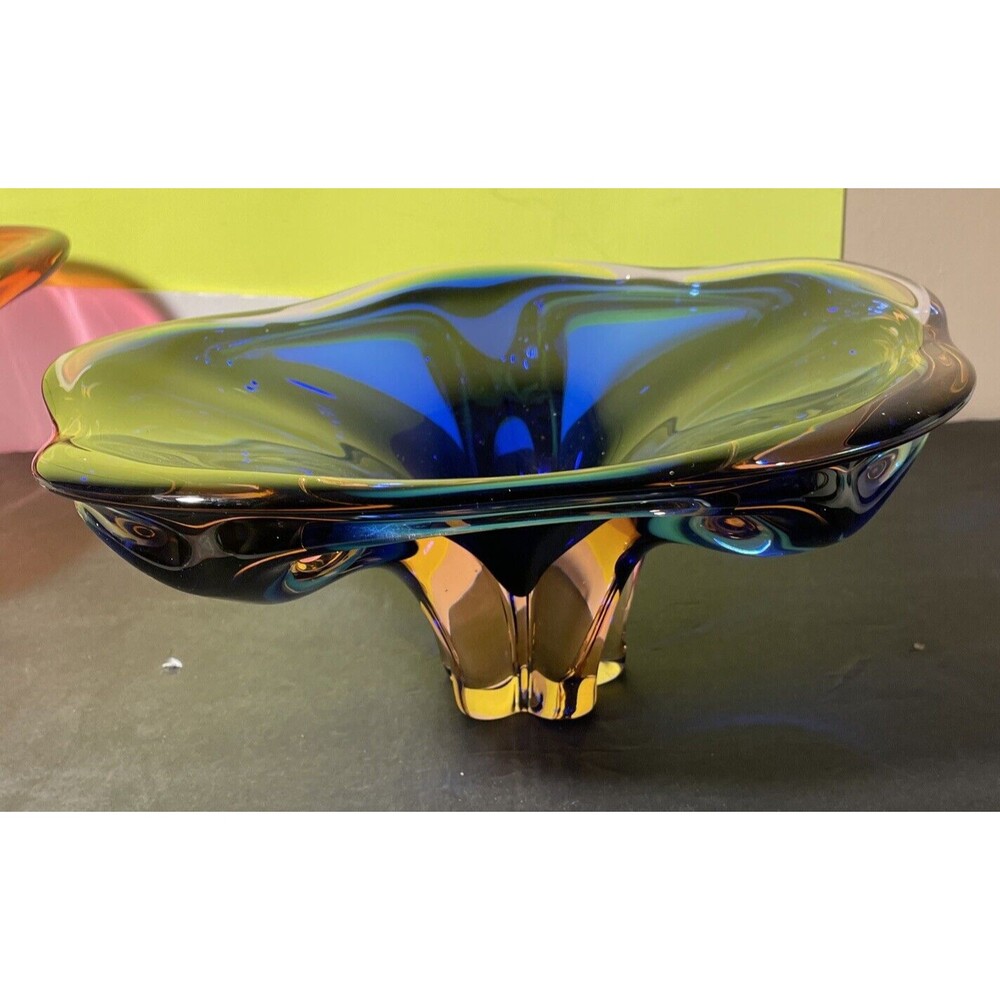 Glass Bowl Vintage ART DECO